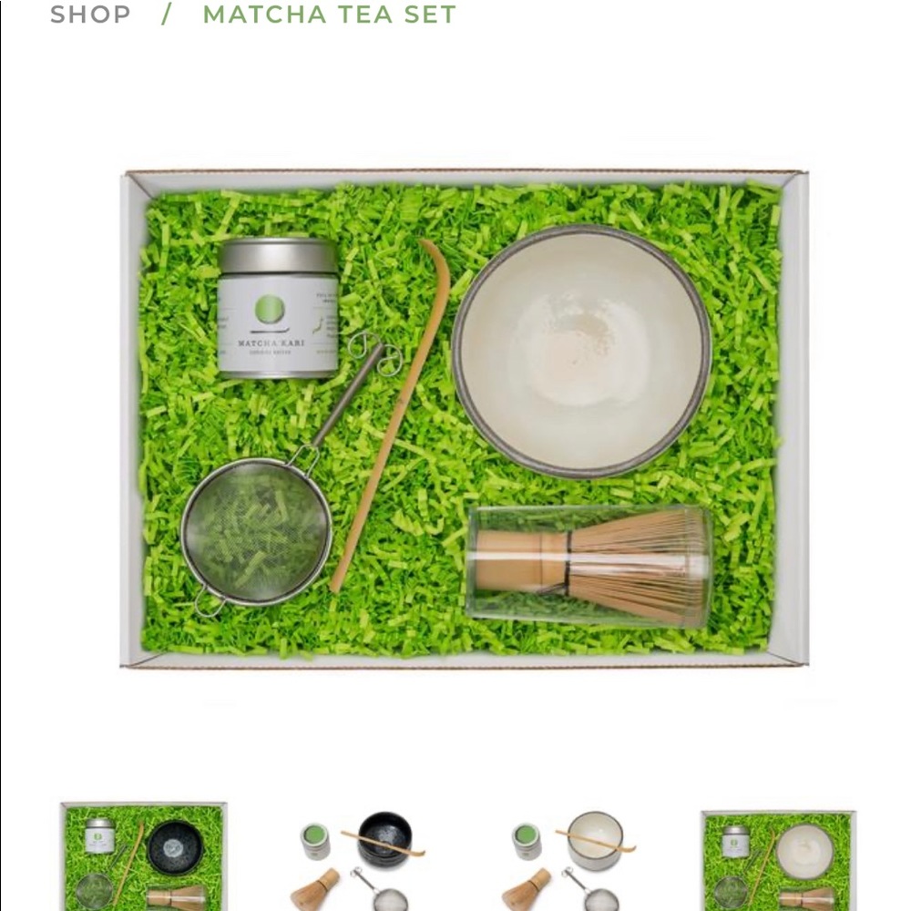 Matcha tea set